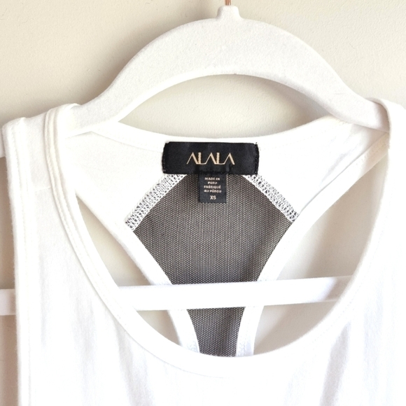 Alala Signature Tank with Black Mesh Size XS - Picture 8 of 9